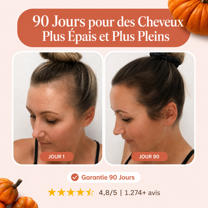 Réduire la perte de cheveux après seulement 30 jours