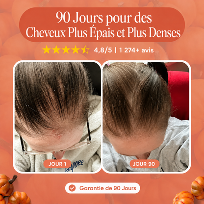 Réduire la perte de cheveux après seulement 30 jours